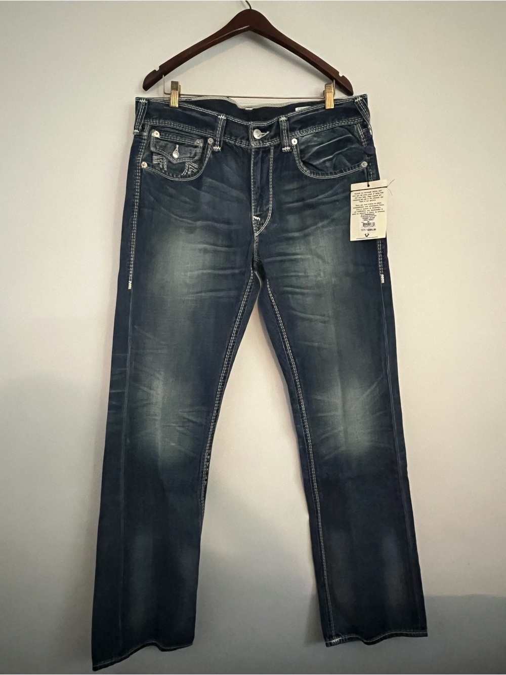 True Religion Mega T Straight Leg Jeans